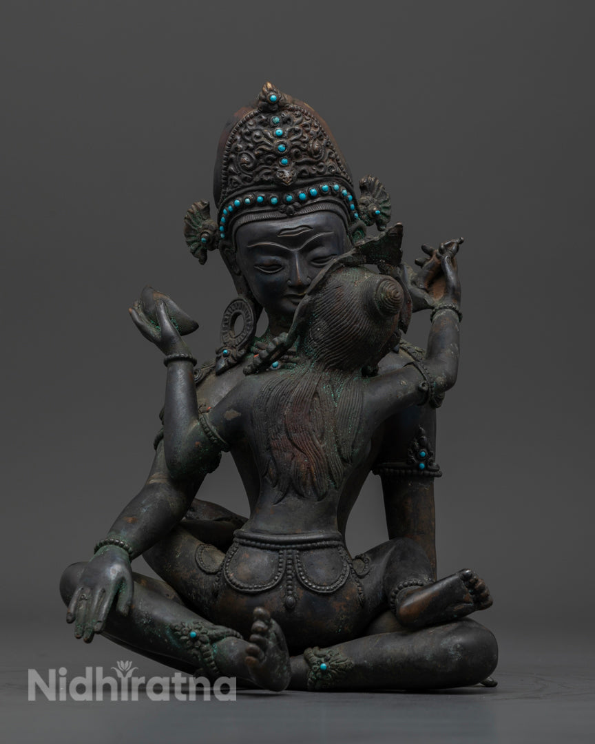 Indra Statue with Consort: Unveiling the Mysteries