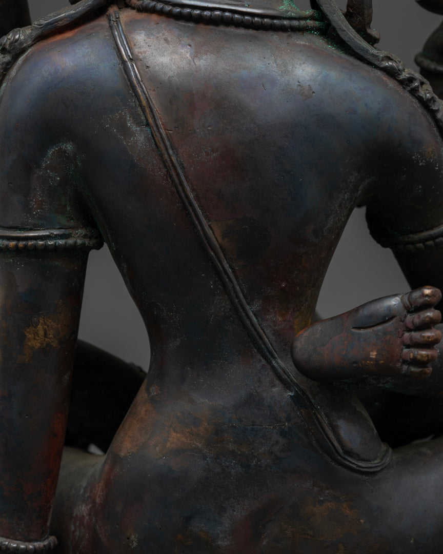 Indra Statue with Consort: Unveiling the Mysteries