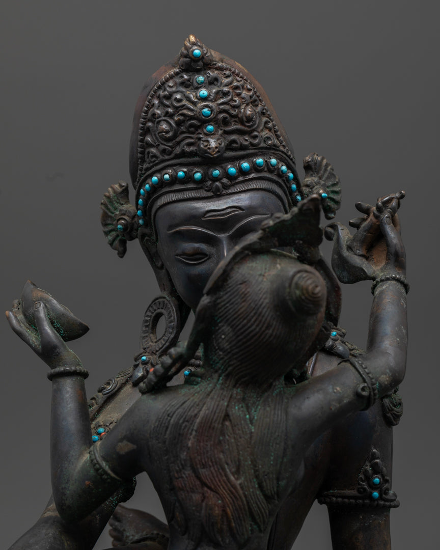 Indra Statue with Consort: Unveiling the Mysteries