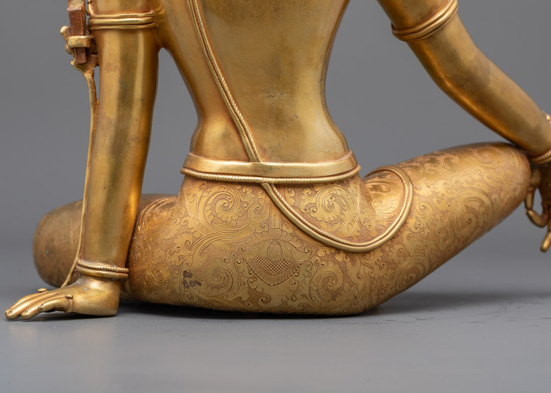 Sacred Indra Sculpture | Venerated Rain and Thunder Deity