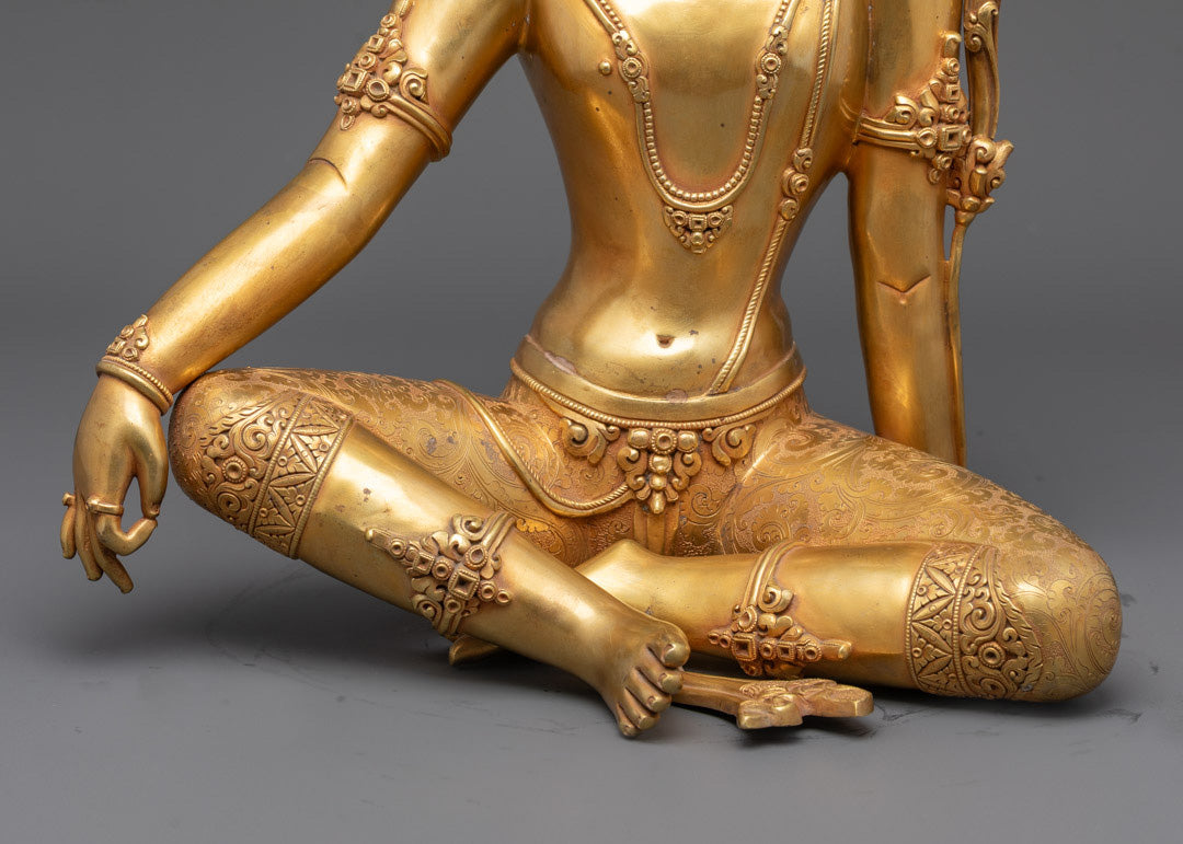 Sacred Indra Sculpture | Venerated Rain and Thunder Deity