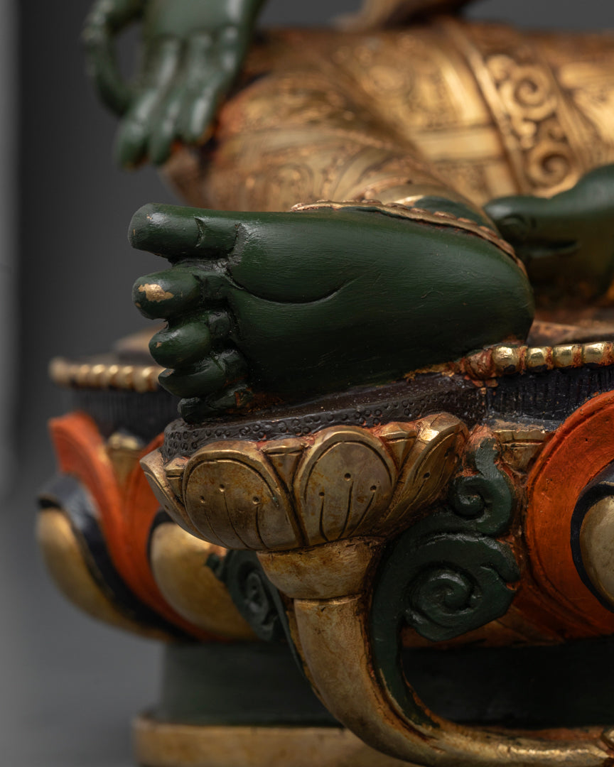 Green Tara Buddhist Statue | Green Tara Female Buddha