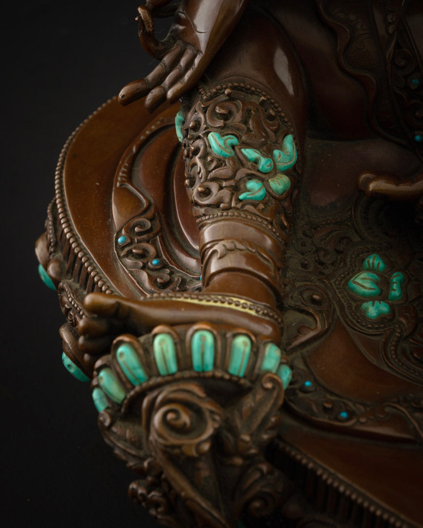 Green Tara Statue | Original Handmade Buddhist Statue