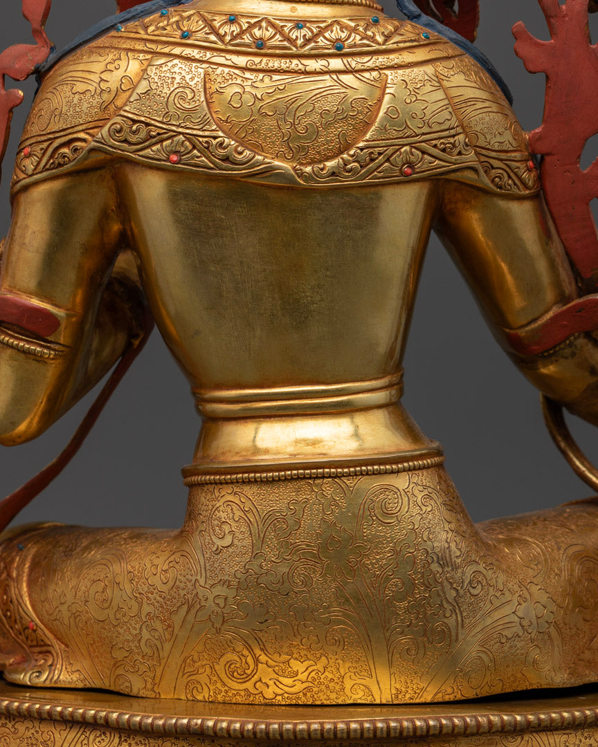 Green Tara Jetsun Dolma Statue | Handcrafted Symbol of Compassion and Protection