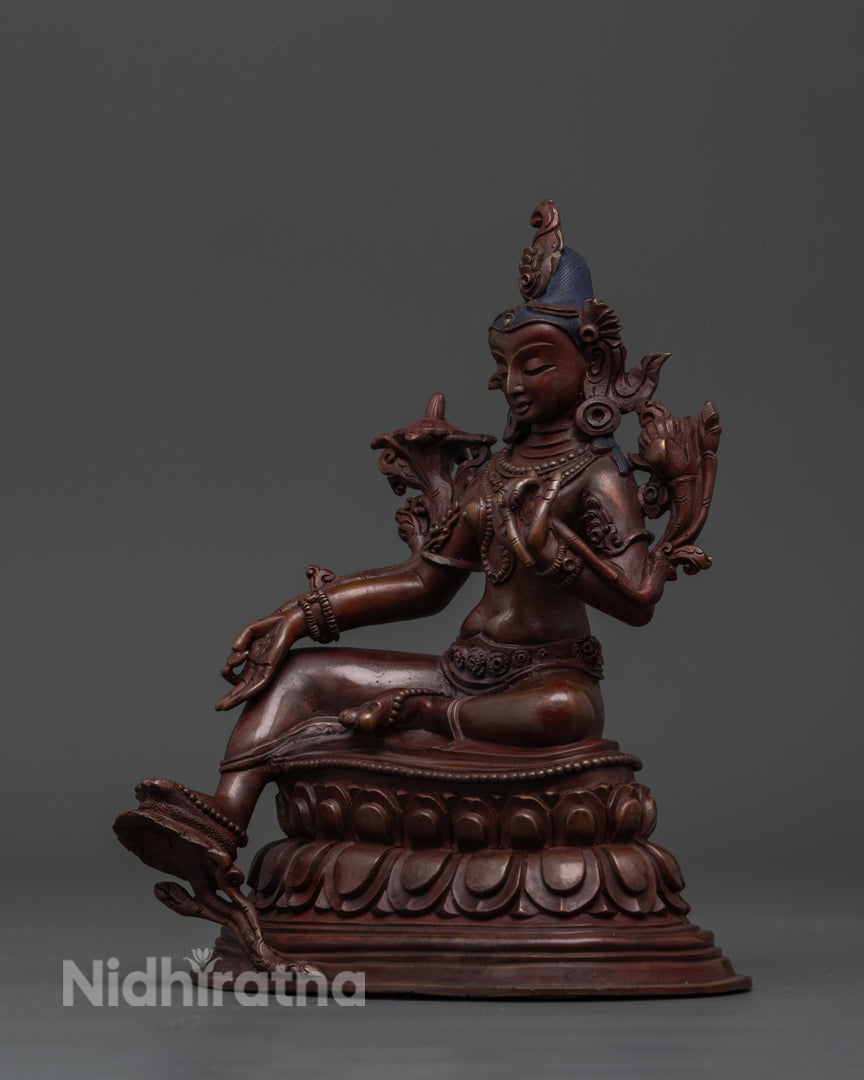 Green Tara Statue: A Journey into Tibetan Buddhist Traditions