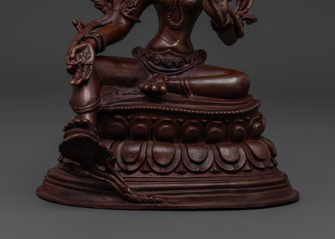 Green Tara Statue: A Journey into Tibetan Buddhist Traditions