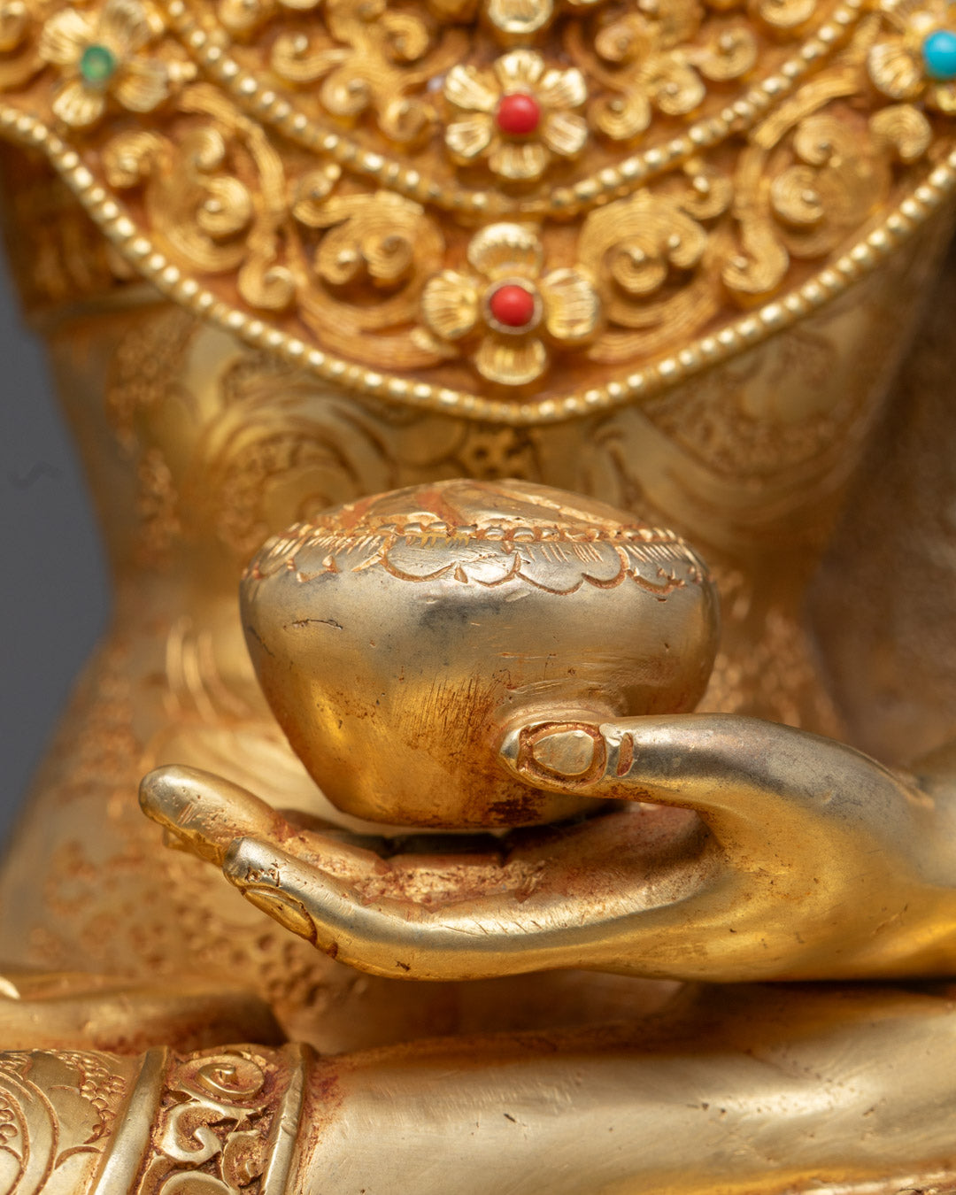 Nepalese Jowo Rinpoche Shakyamuni Buddha Statue