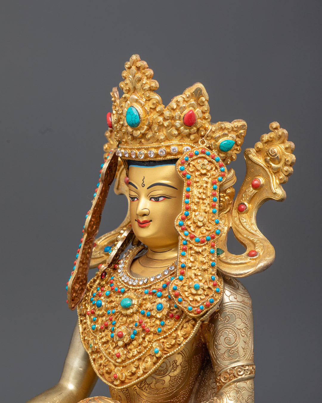 Nepalese Jowo Rinpoche Shakyamuni Buddha Statue