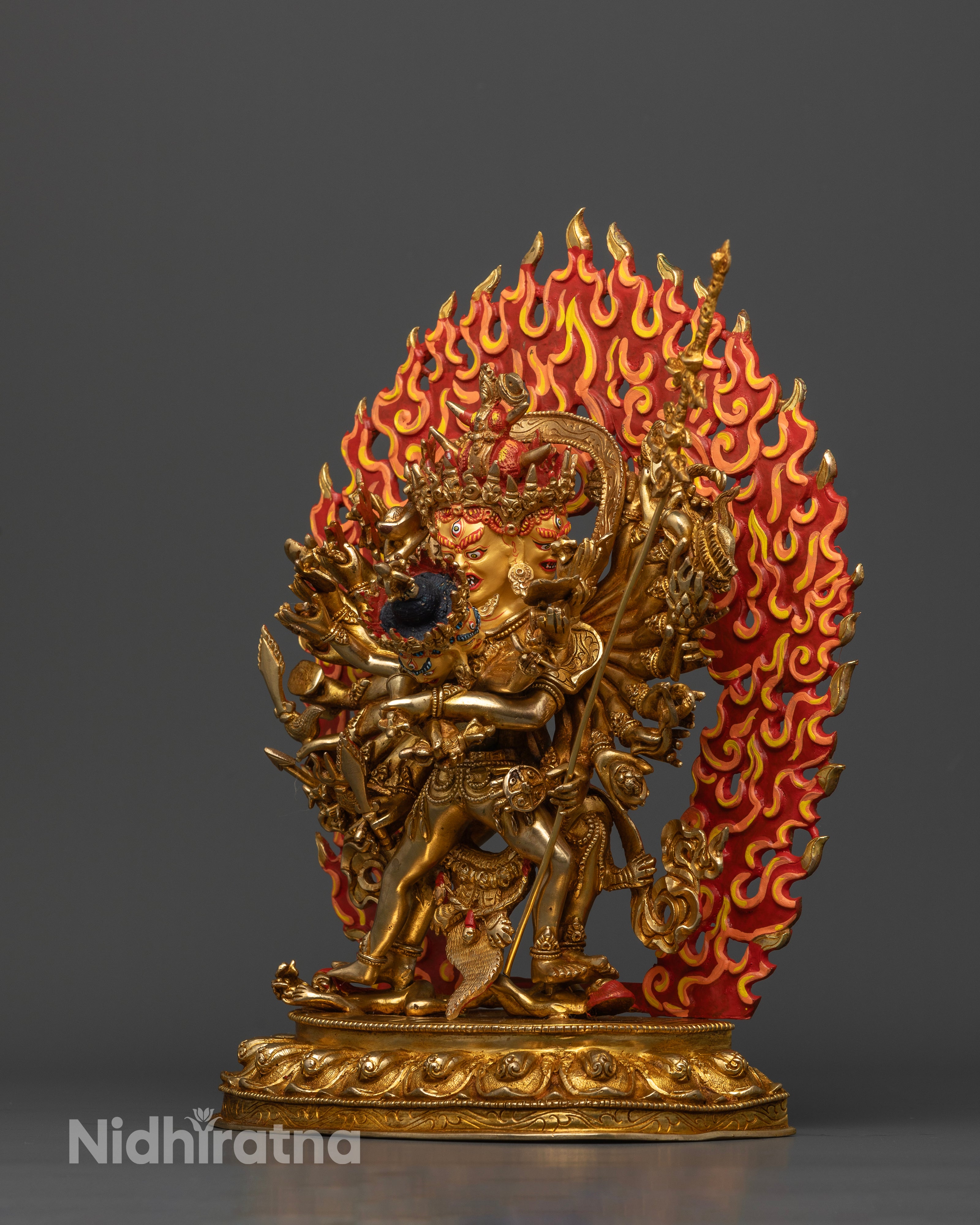 Kalachakra and Consort in the Divine Rhythm of the Universe