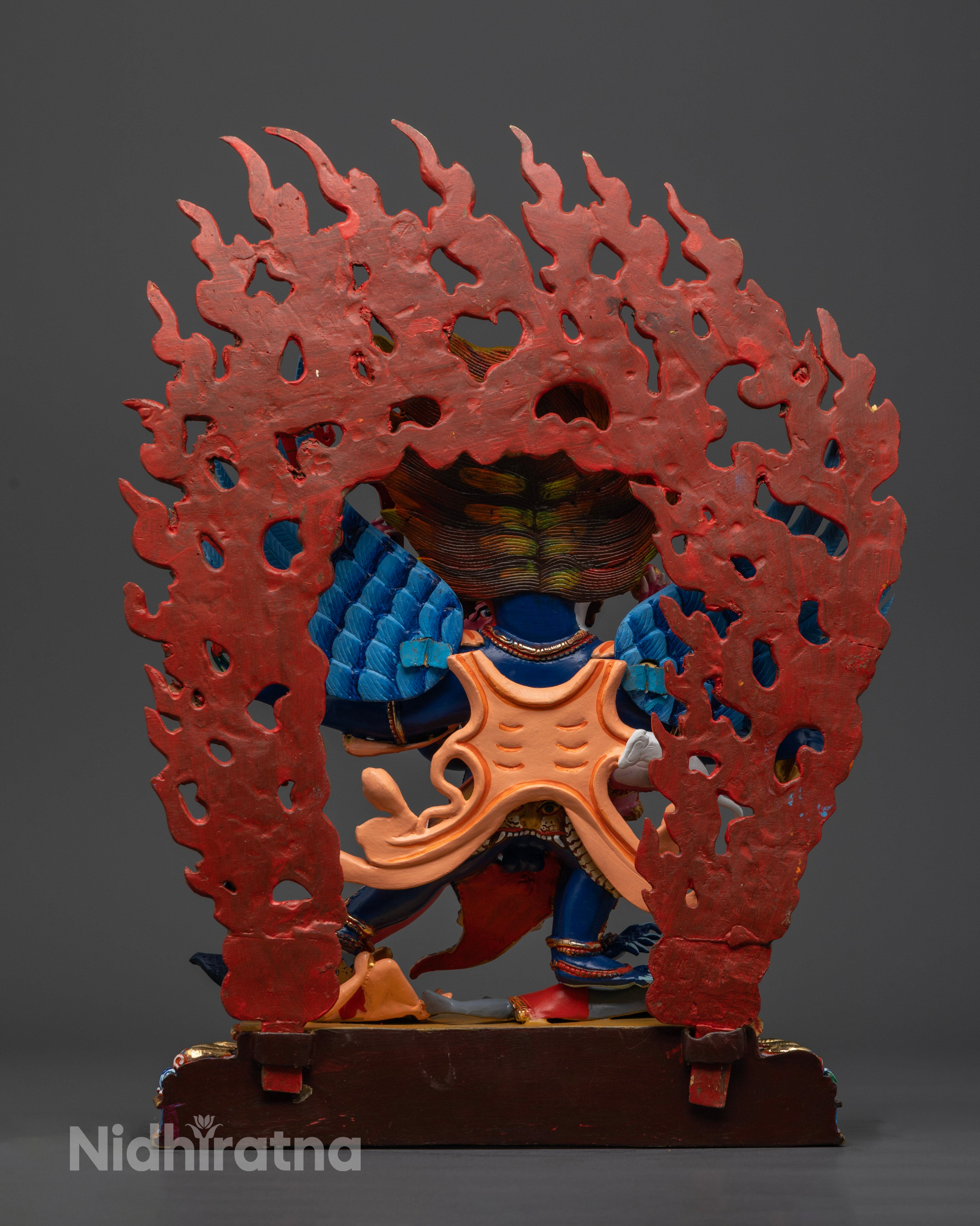 Colorful Vajrakilaya Statue | Guardian of the Spiritual Realm