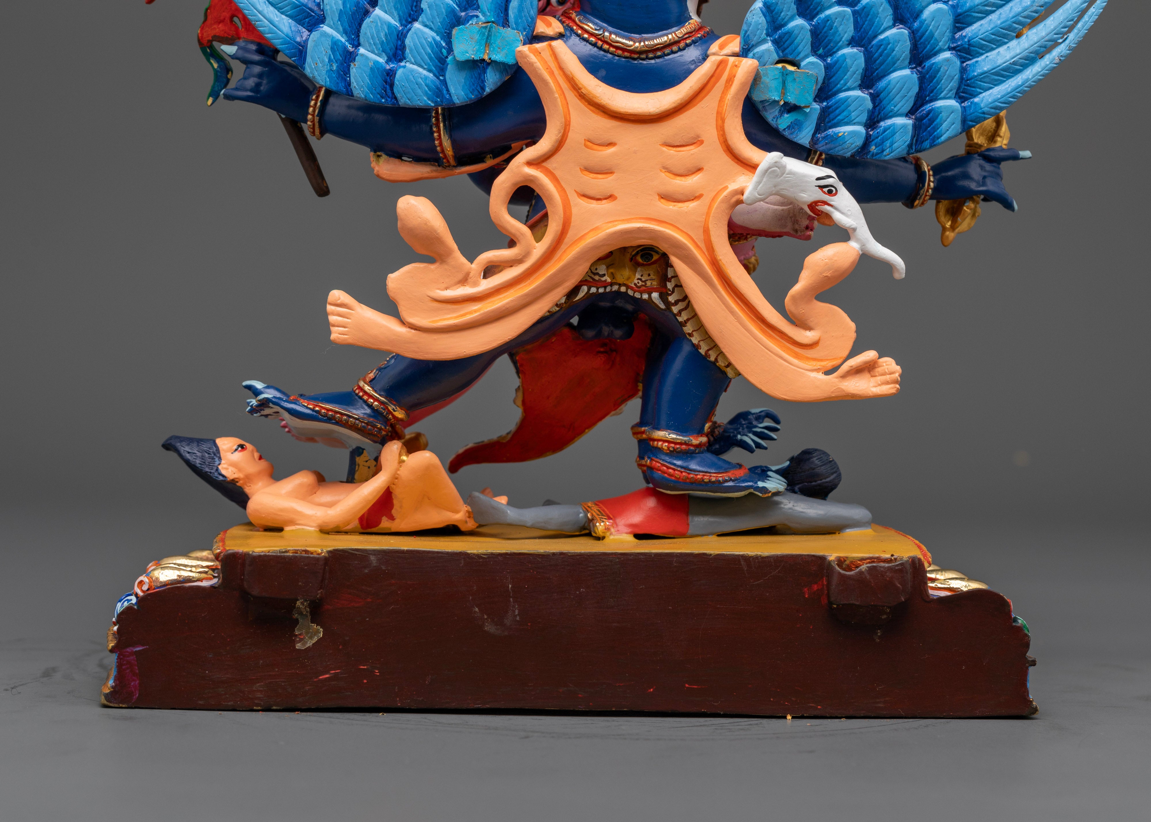 Colorful Vajrakilaya Statue | Guardian of the Spiritual Realm
