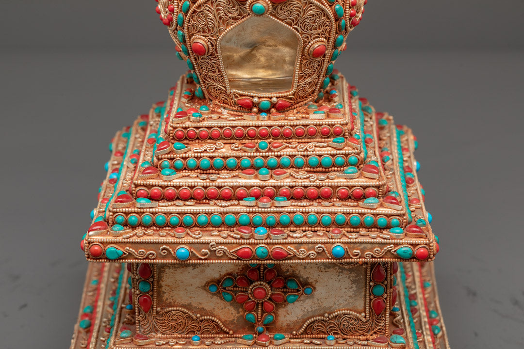 Himalayan Kadampa Stupa for Spiritual Practice