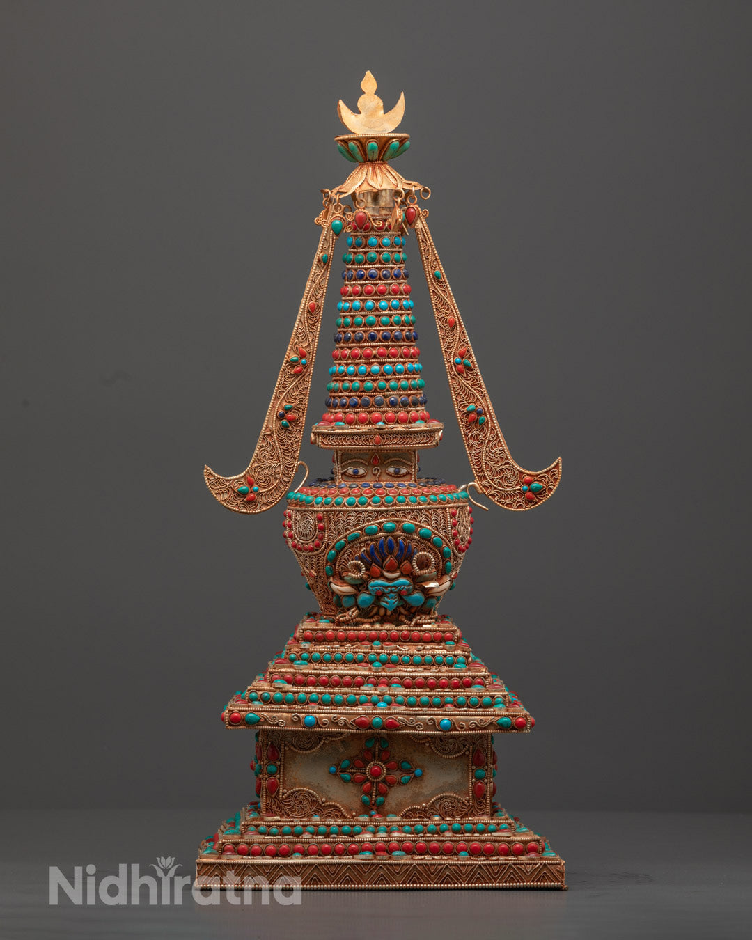 Himalayan Kadampa Stupa for Spiritual Practice