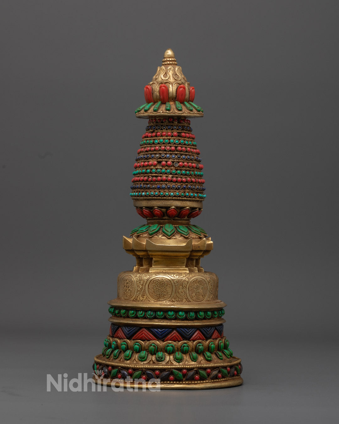 Handmade Kadam Style Stupa | Chorten Chaitya