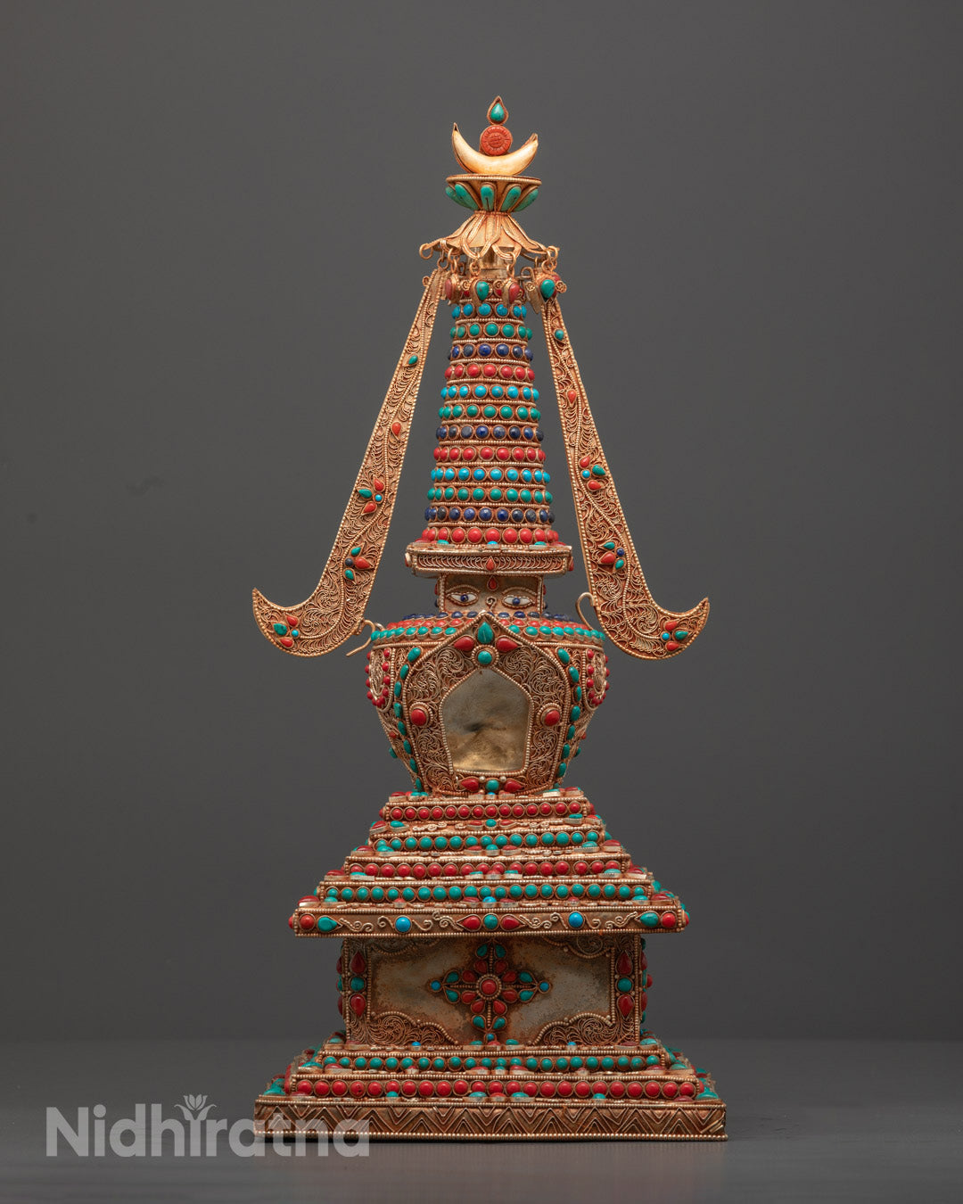 Himalayan Kadampa Stupa for Spiritual Practice