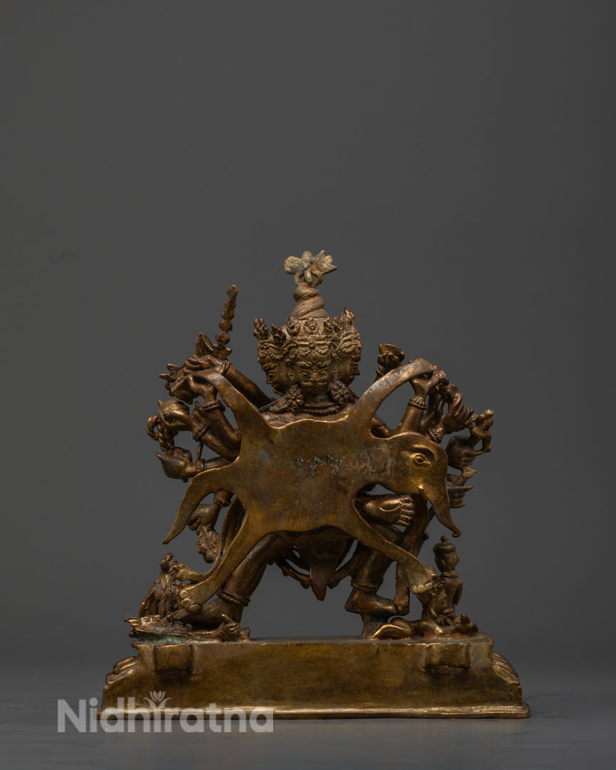 Kalachakra Statue | Sacred Buddhist Sculpture for Meditation
