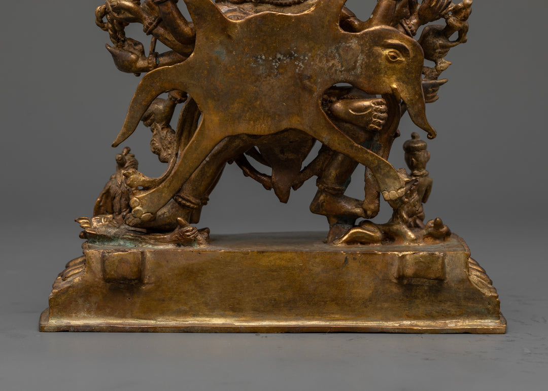 Kalachakra Statue | Sacred Buddhist Sculpture for Meditation