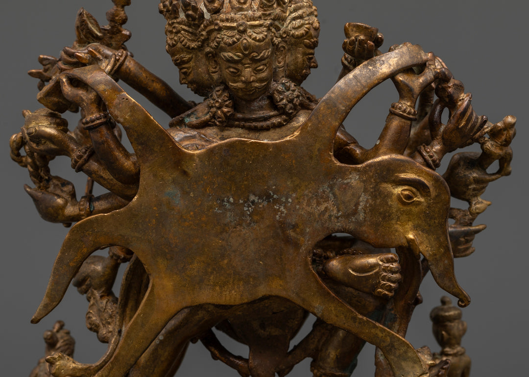 Kalachakra Statue | Sacred Buddhist Sculpture for Meditation