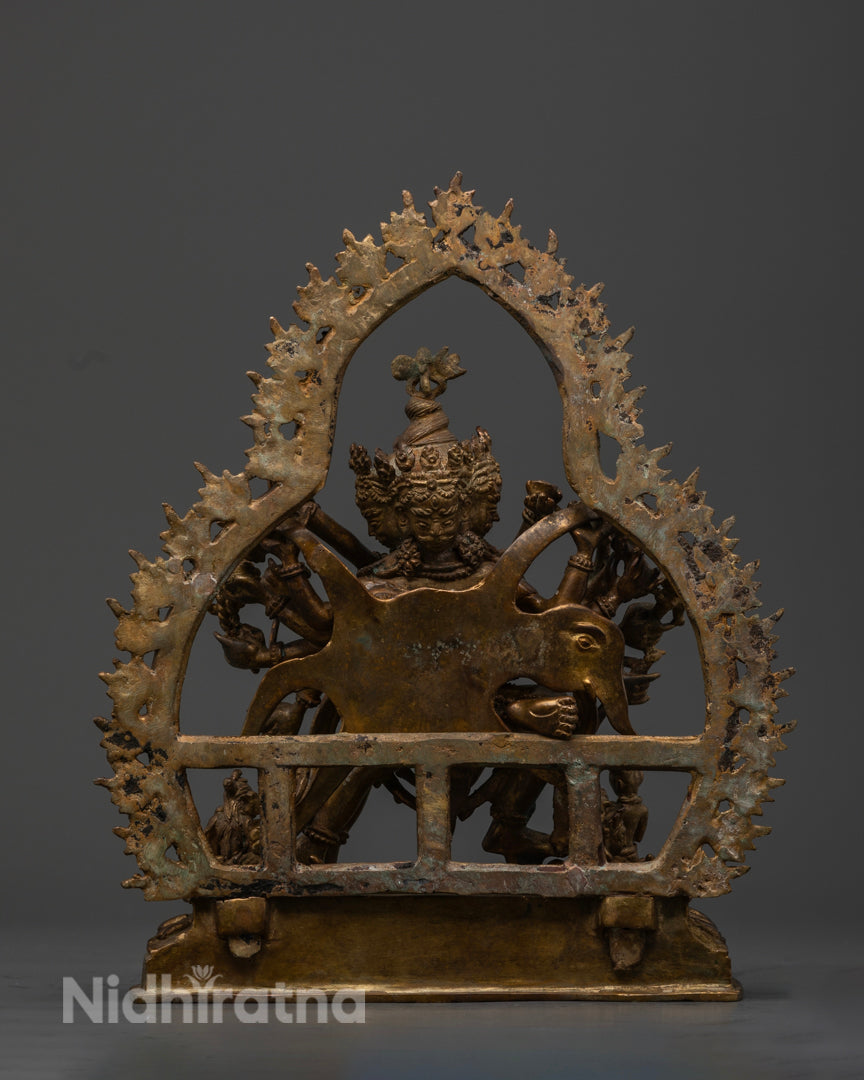 Kalachakra Statue | Sacred Buddhist Sculpture for Meditation