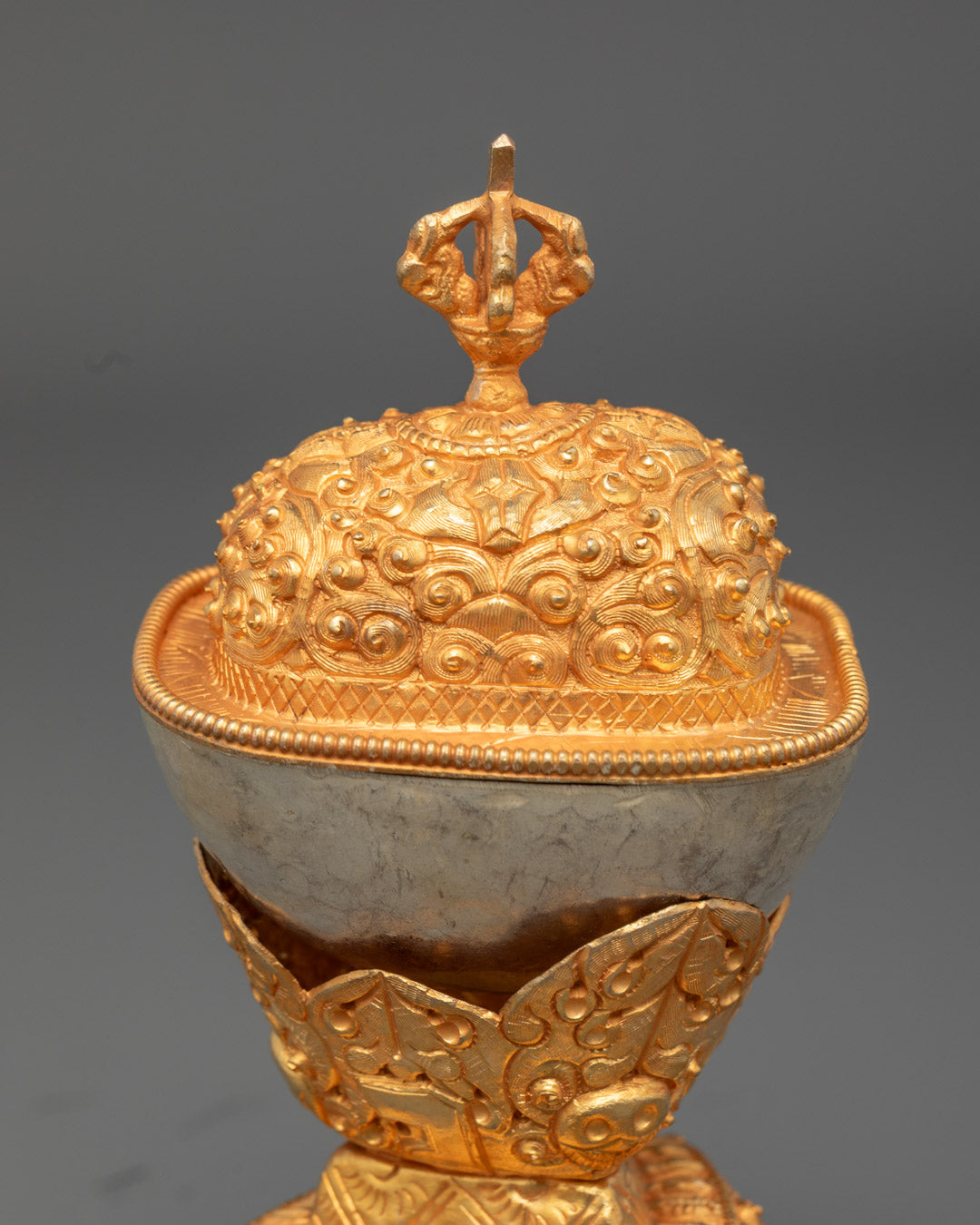 Tibetan Kapala Skull Offering Set | Made in Nepal