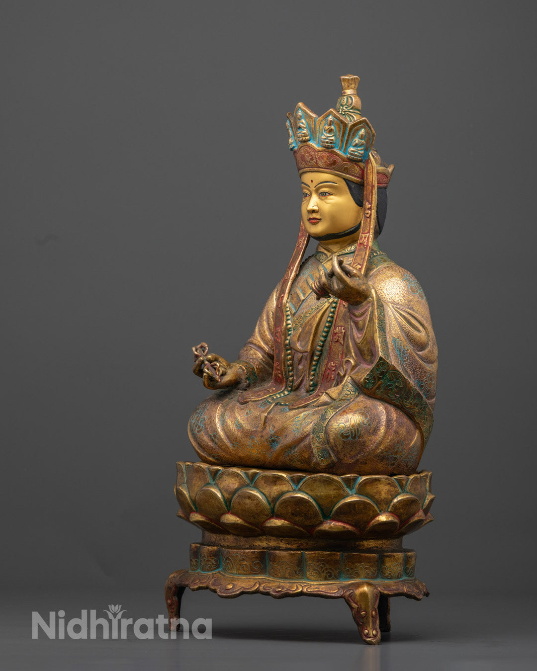 Karmapa Statue | Tibetan Buddhist Leader Sculpture
