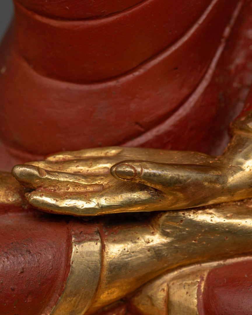 Karmapa Dusum Khyenpa Statue | Handcrafted Tibetan Art