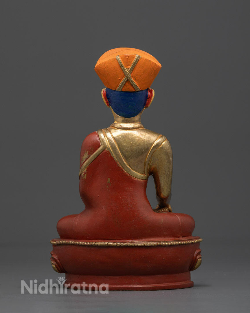 Karmapa Dusum Khyenpa Statue | Handcrafted Tibetan Art