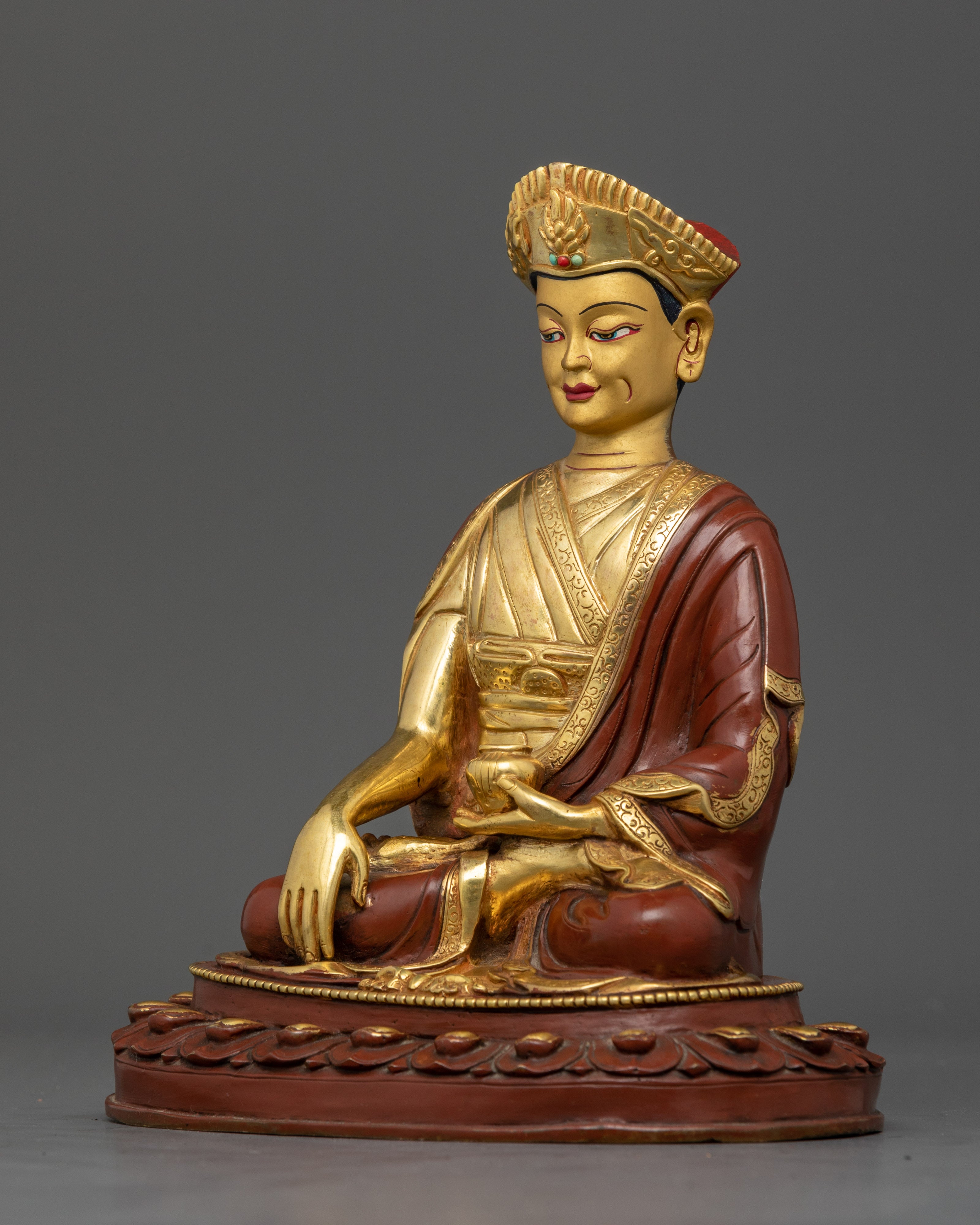 Karmapa Statue in Tibetan Buddhism