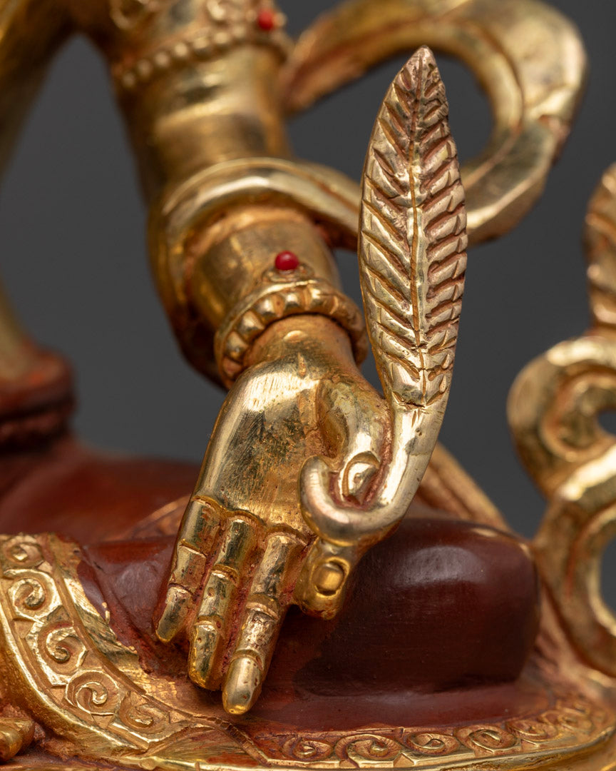 Ksitigarbha Statue | Tibetan Bodhisattva Sculpture