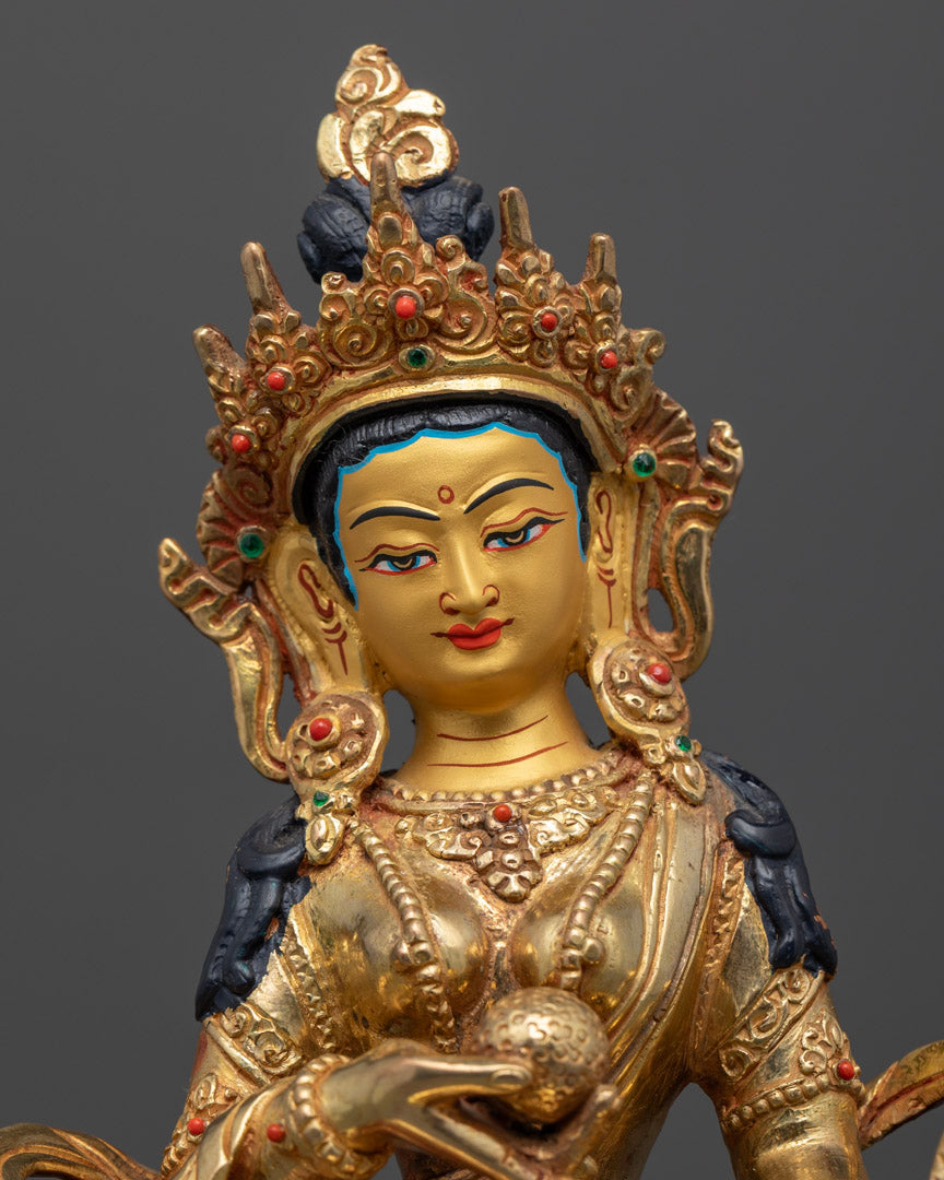 Ksitigarbha Statue | Tibetan Bodhisattva Sculpture