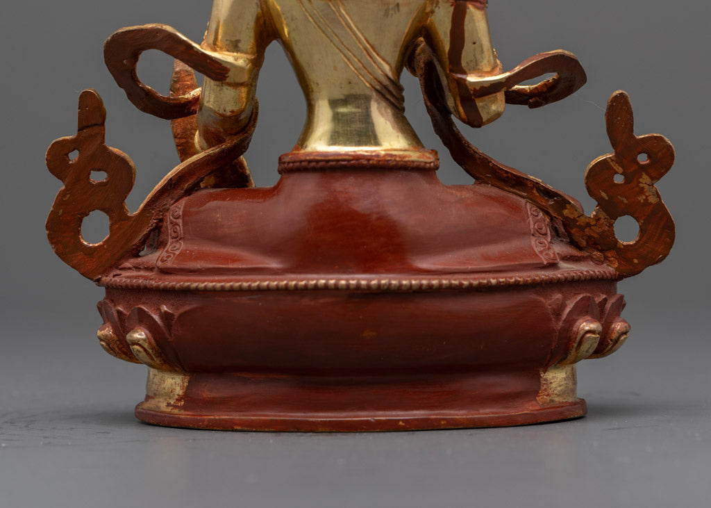 Ksitigarbha Statue | Tibetan Bodhisattva Sculpture