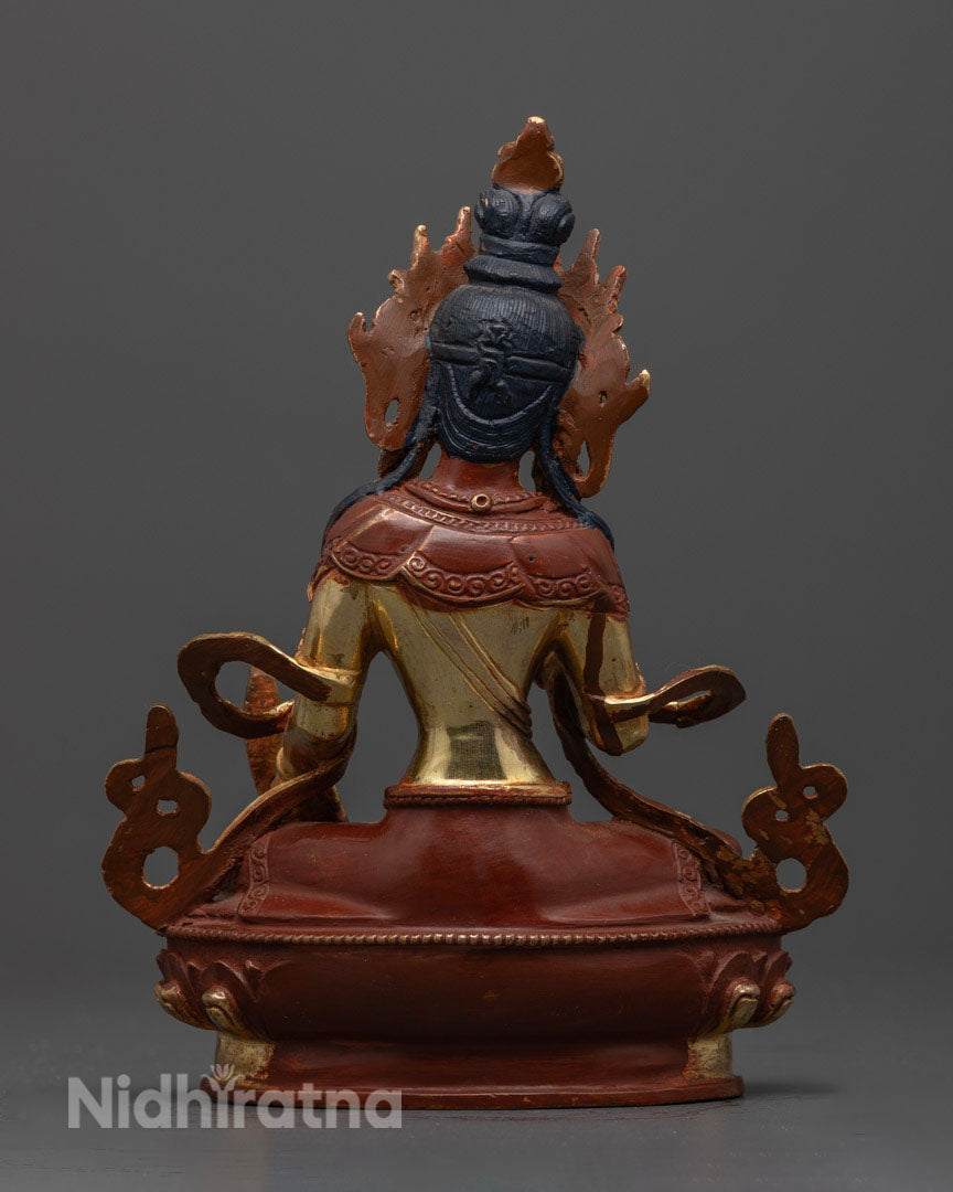Ksitigarbha Statue | Tibetan Bodhisattva Sculpture