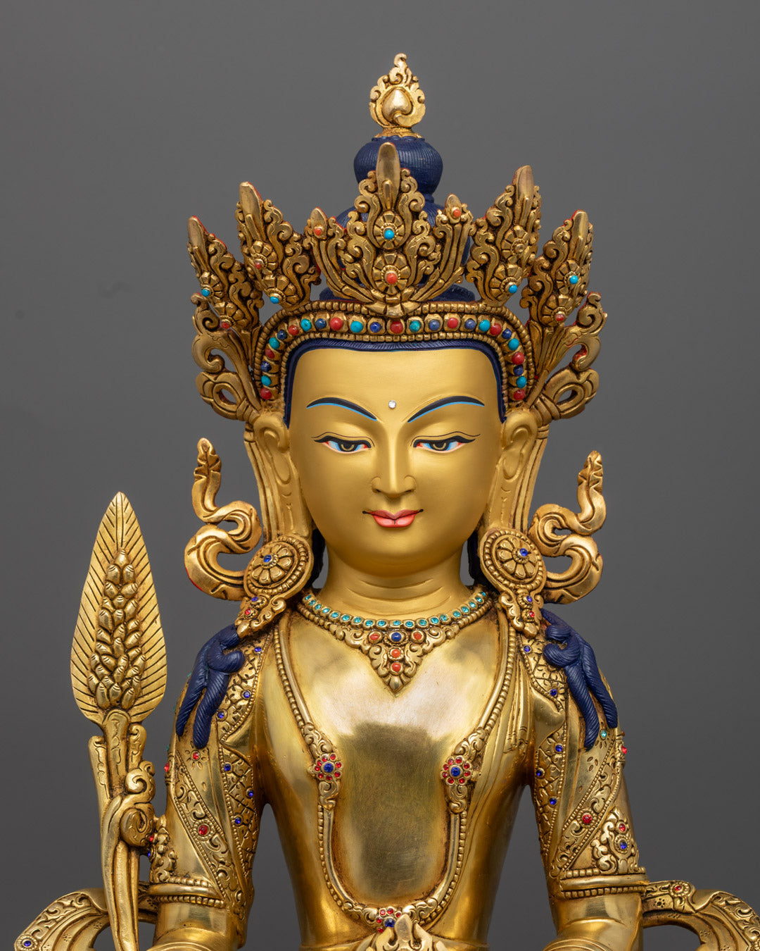 Handcrafted Bodhisattva Kshitigarbha Statue