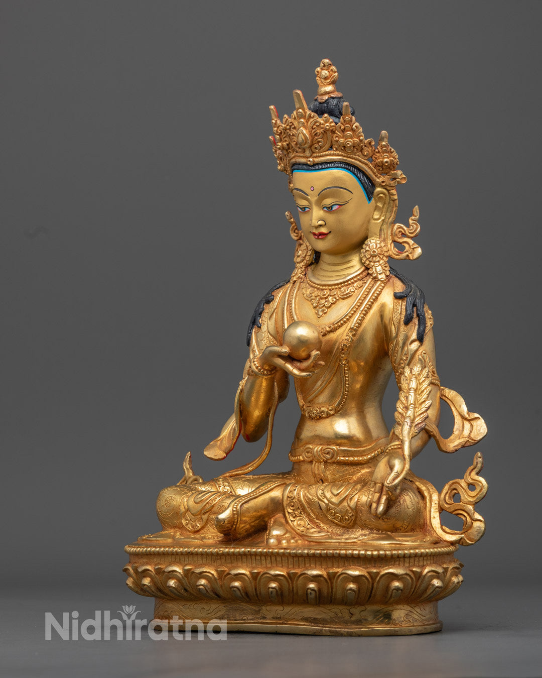 Kshitigarbha Bodhisattva Statue | Himalayan Buddhist Statue