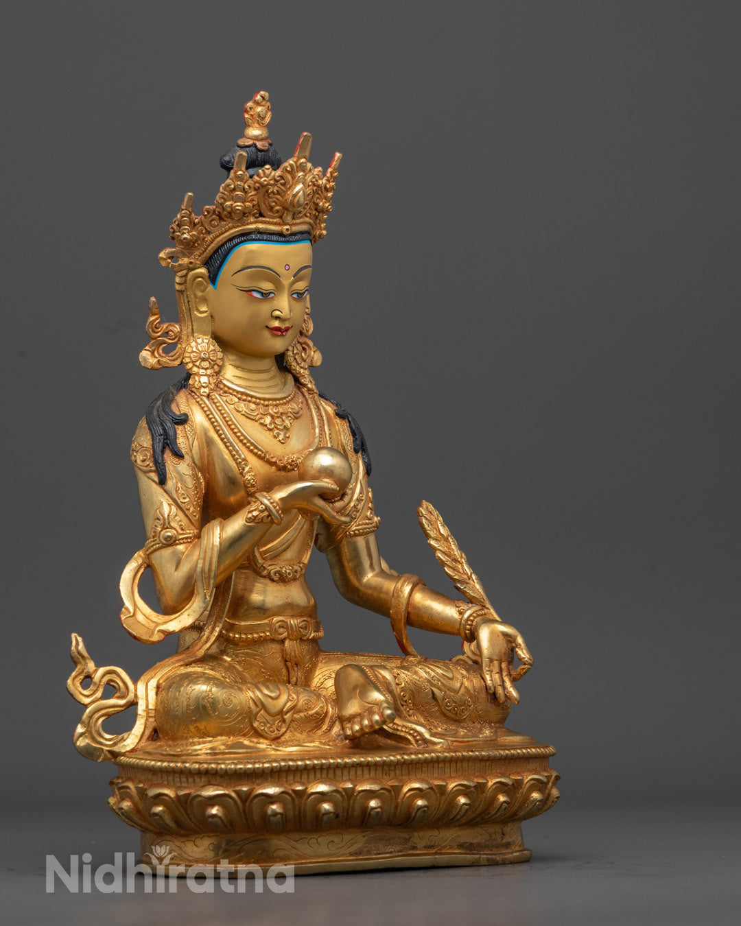 Kshitigarbha Bodhisattva Statue | Himalayan Buddhist Statue