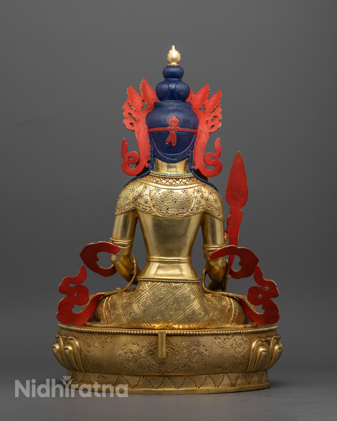 Handcrafted Bodhisattva Kshitigarbha Statue