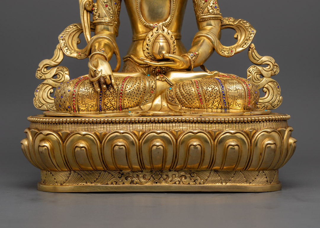 Handcrafted Bodhisattva Kshitigarbha Statue