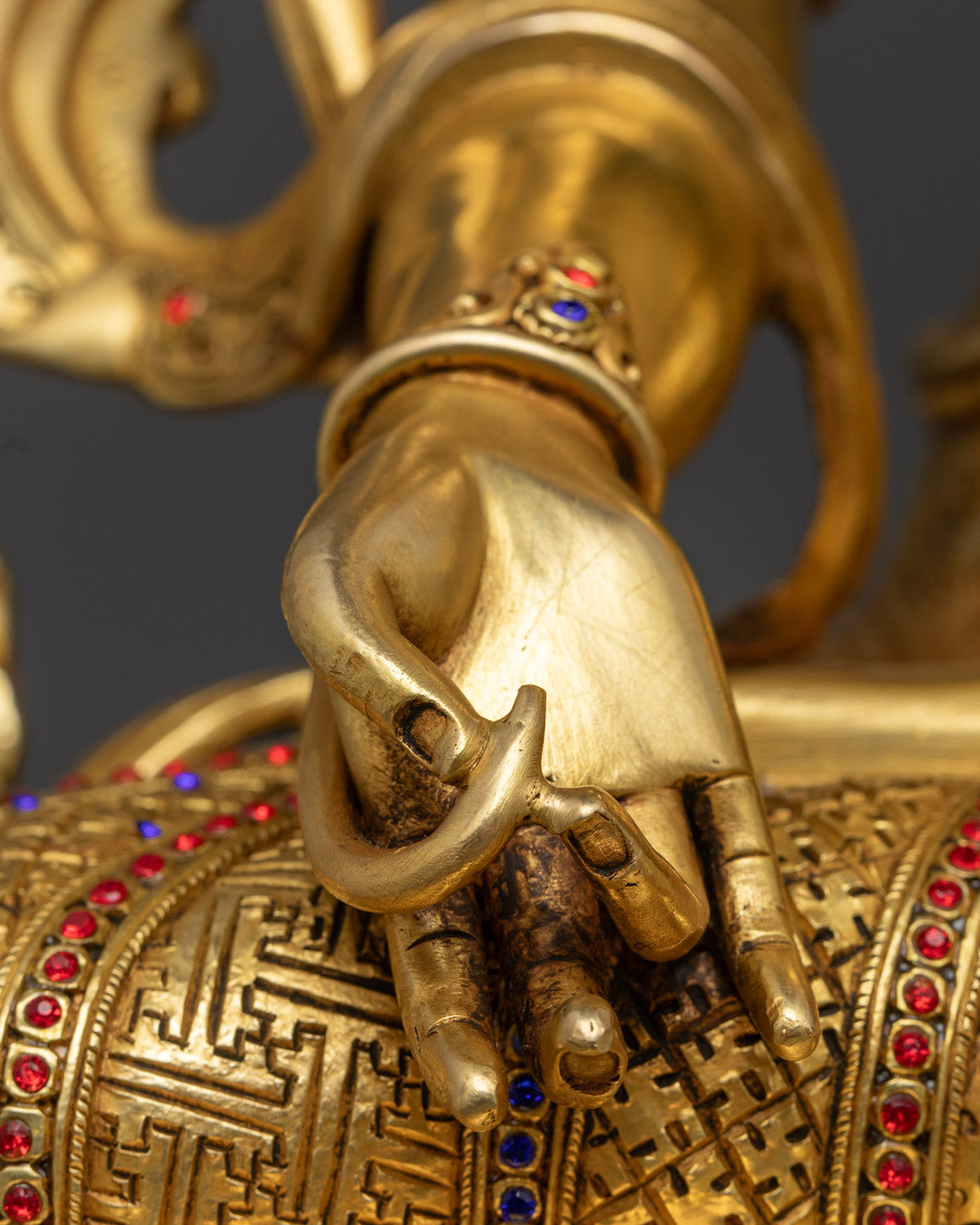 Handcrafted Bodhisattva Kshitigarbha Statue