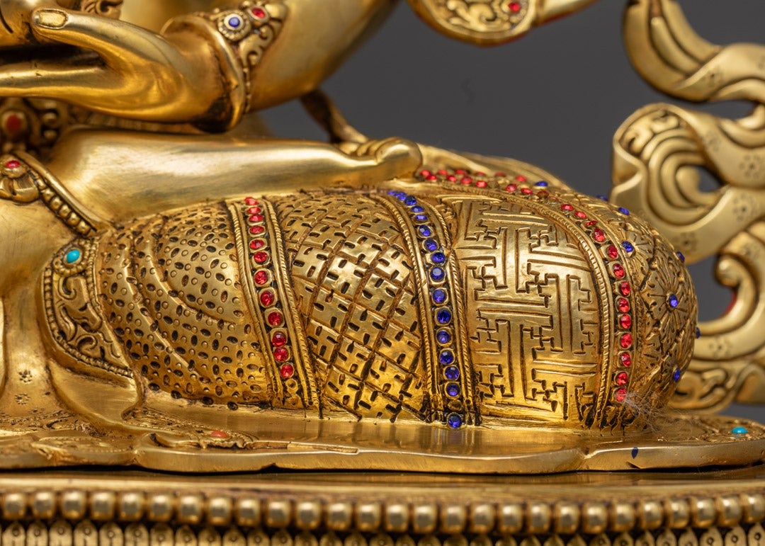 Handcrafted Bodhisattva Kshitigarbha Statue