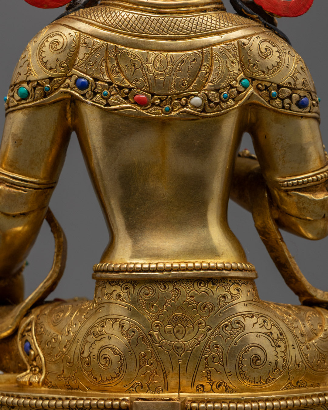 Sacred Ksitigarbha Statue | Buddhist Artwork from Nepal