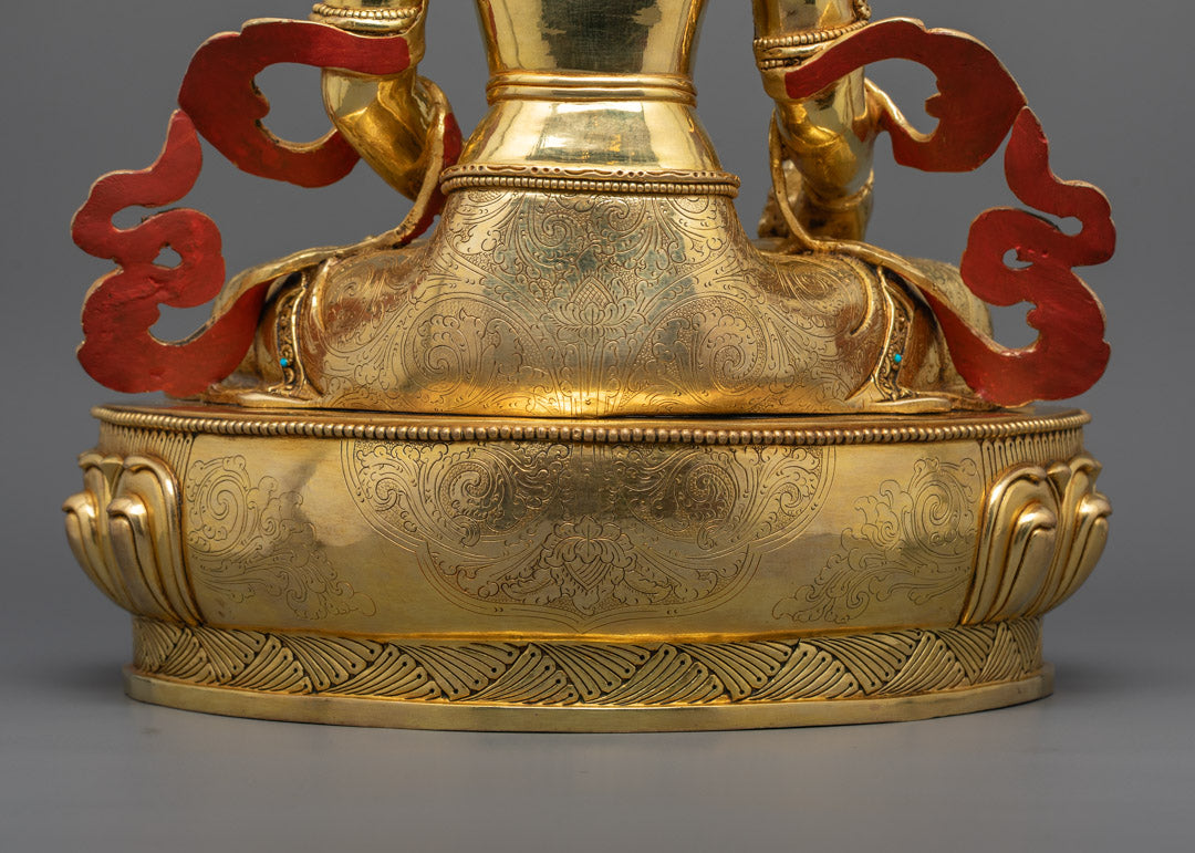 Handcrafted Kshitigarbha Statue | Bodhisattva of Compassion