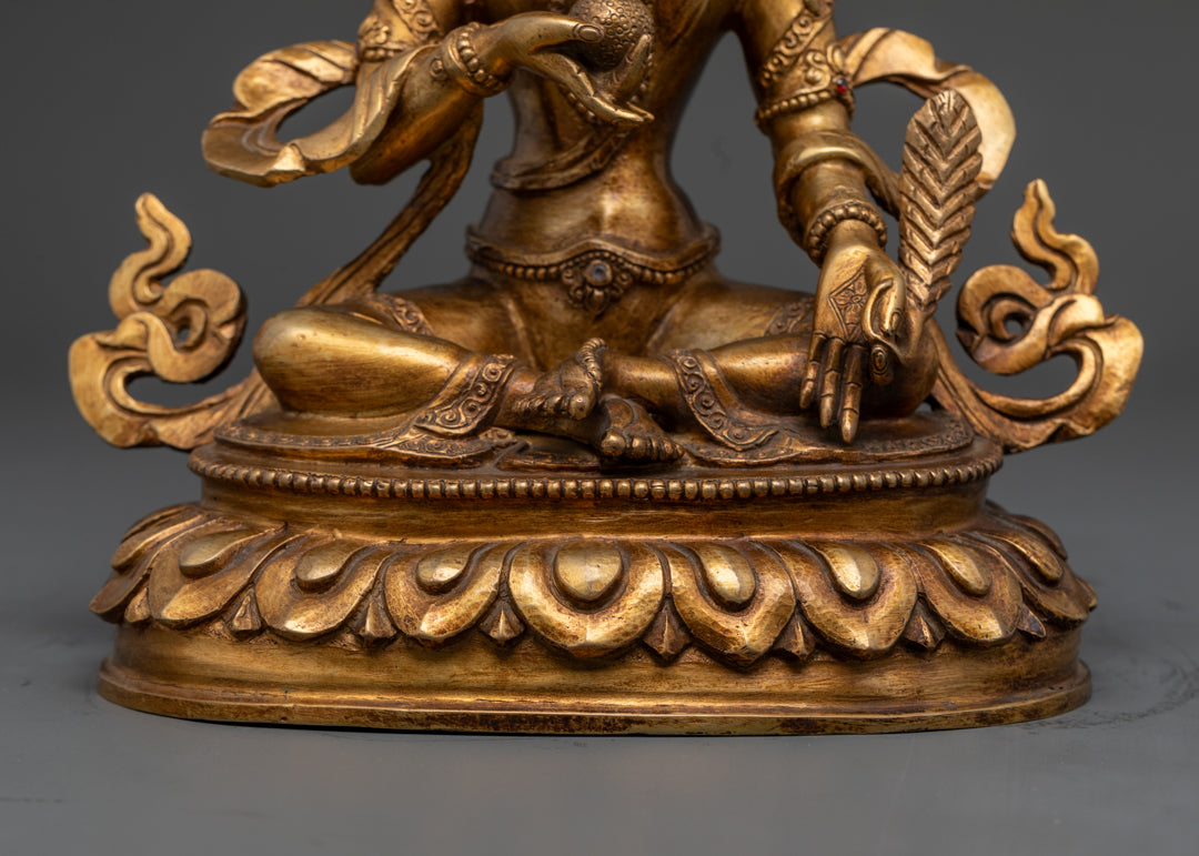 Kshitigarbha Statue | Handcrafted Tibetan Buddhist Deity