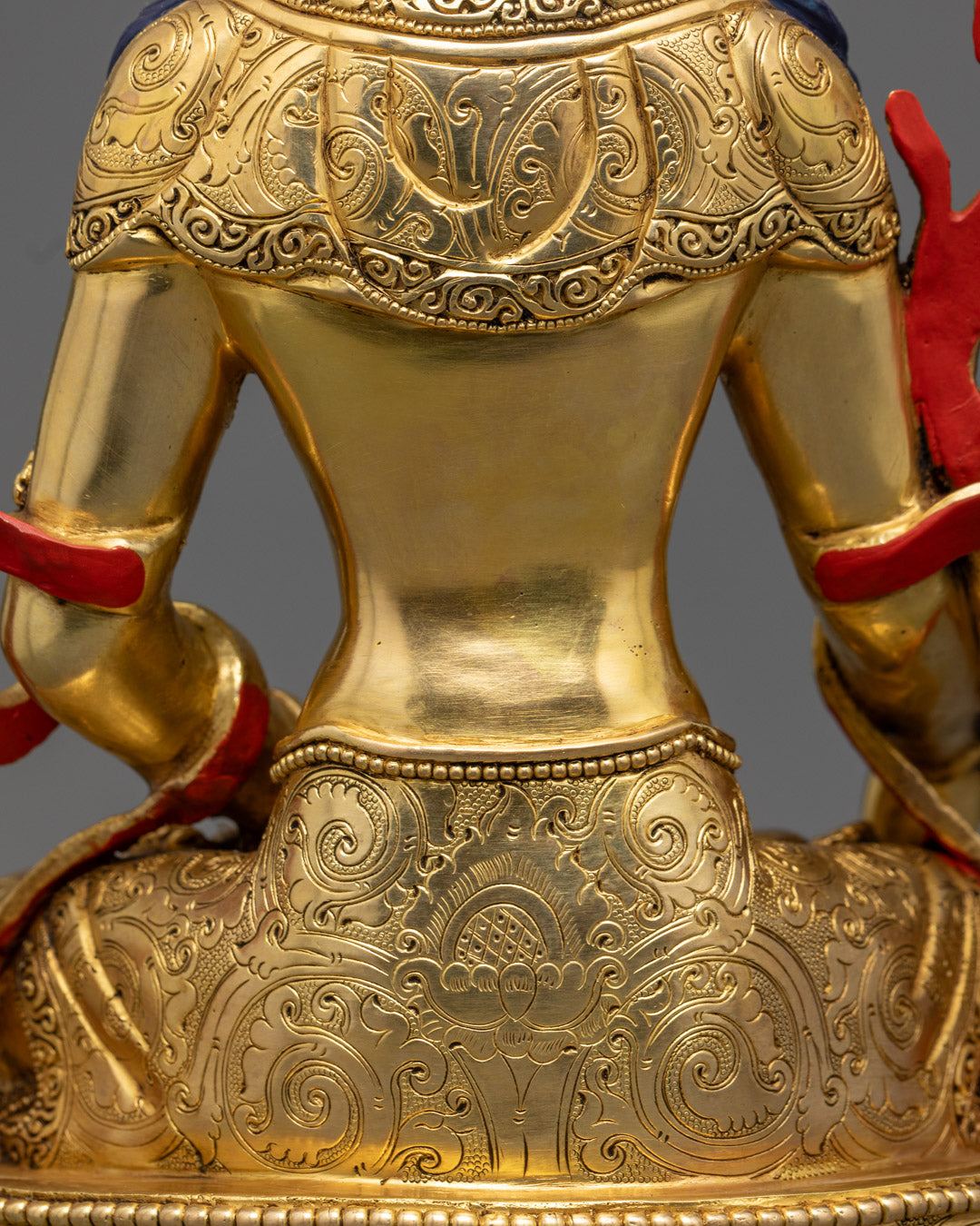 Sacred Kshitigarbha Statue | Handmade Tibetan Buddha