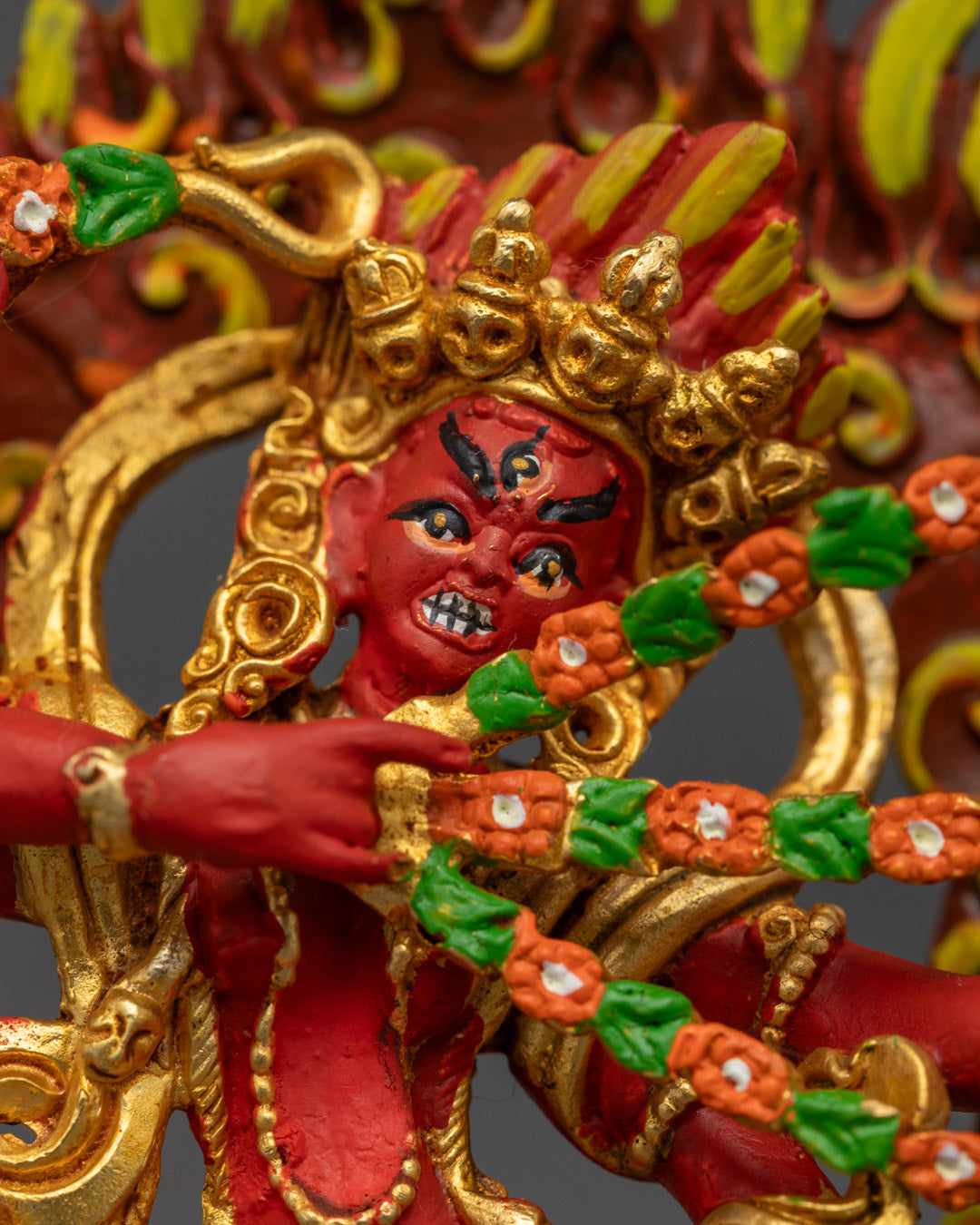 Red Colored Kurukulla Statue