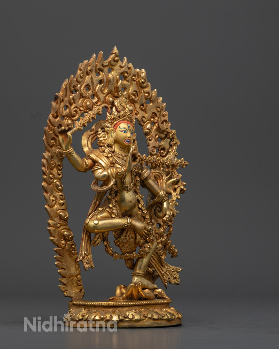 Himalayan Kurukulla Sculpture | Traditional Buddhist Art
