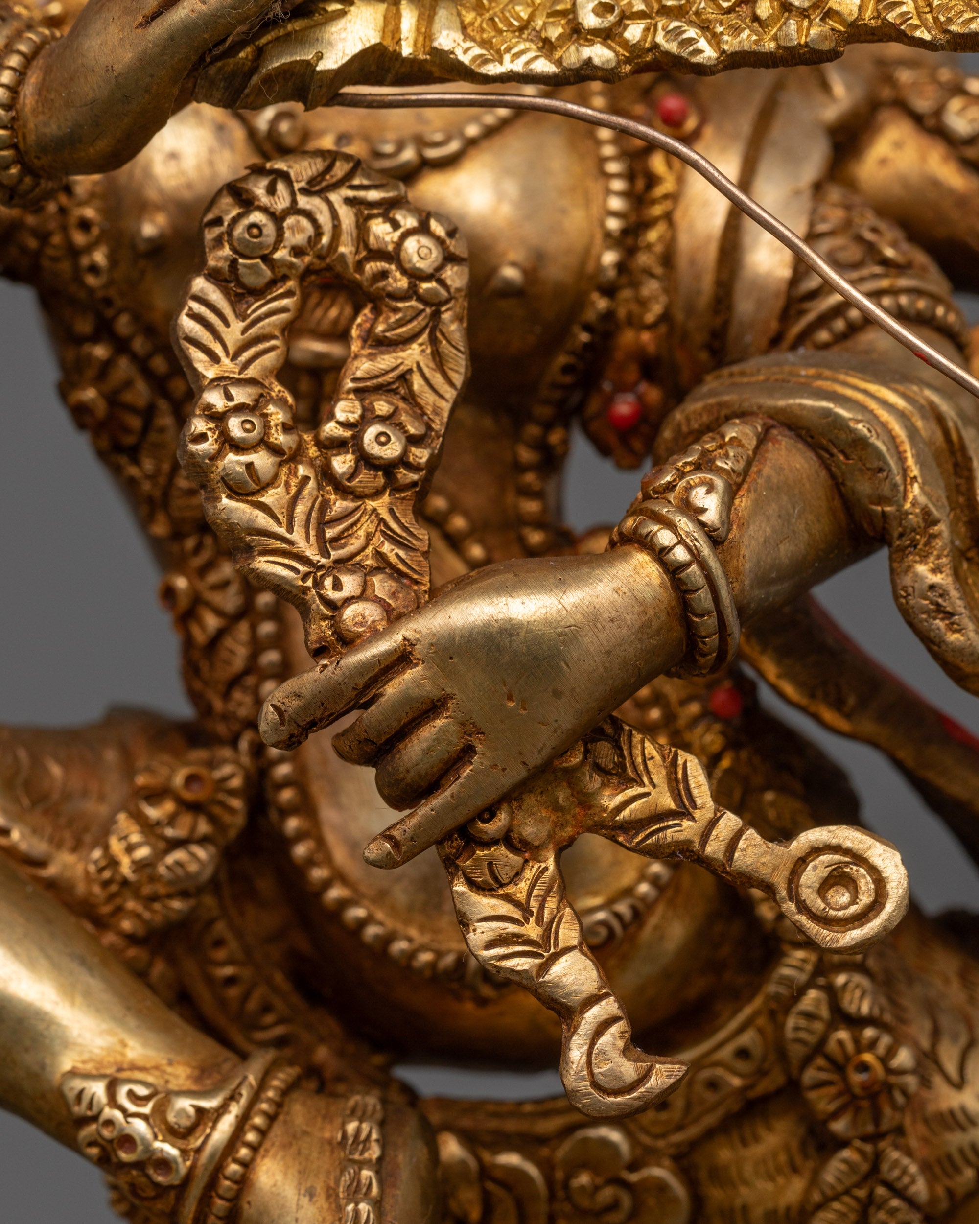 Nepalese Kurukulla Statue | Enlightened Deity of Desire