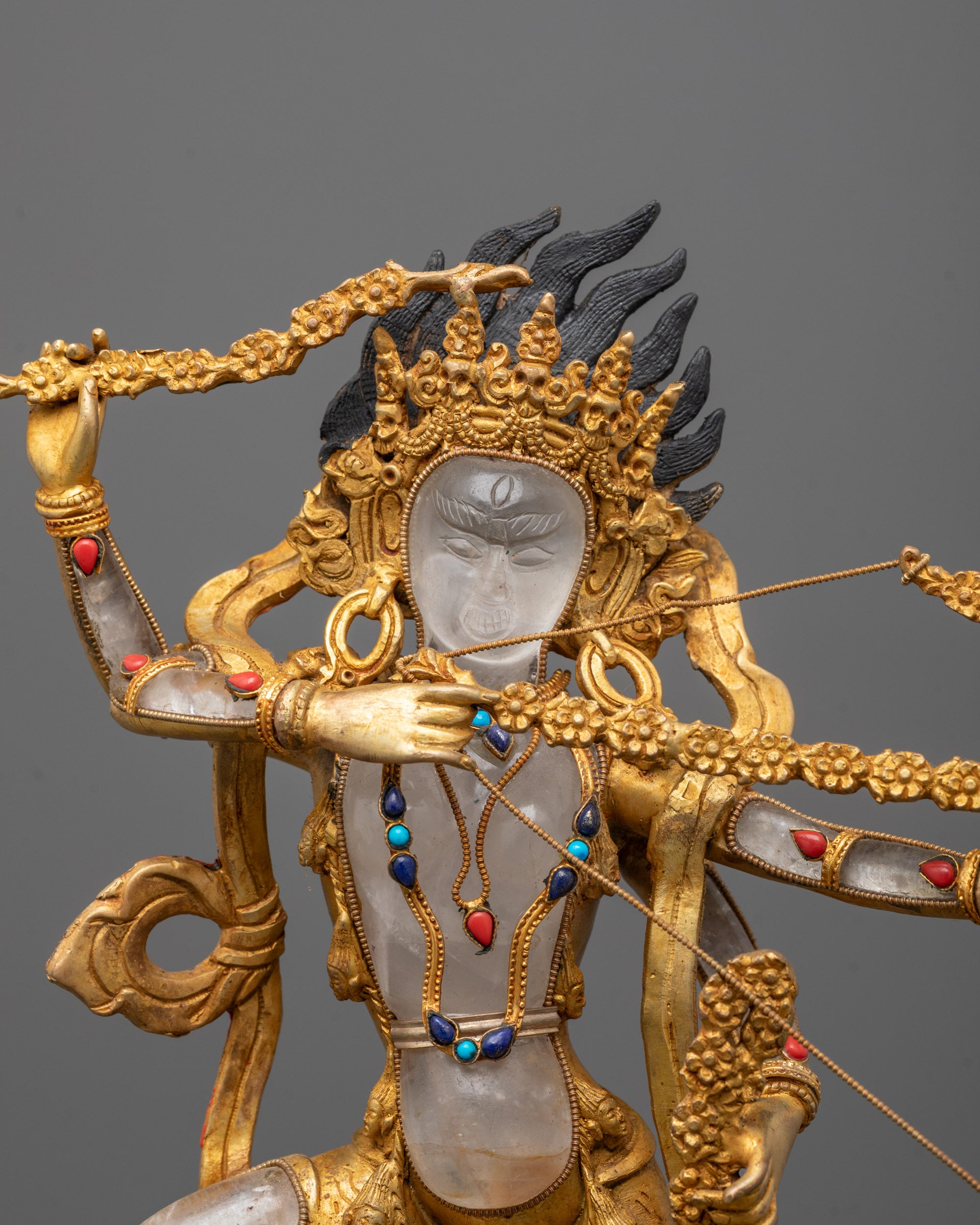 Buy Crystal Kurukulla Statue Online | Tantric Buddhist Deity