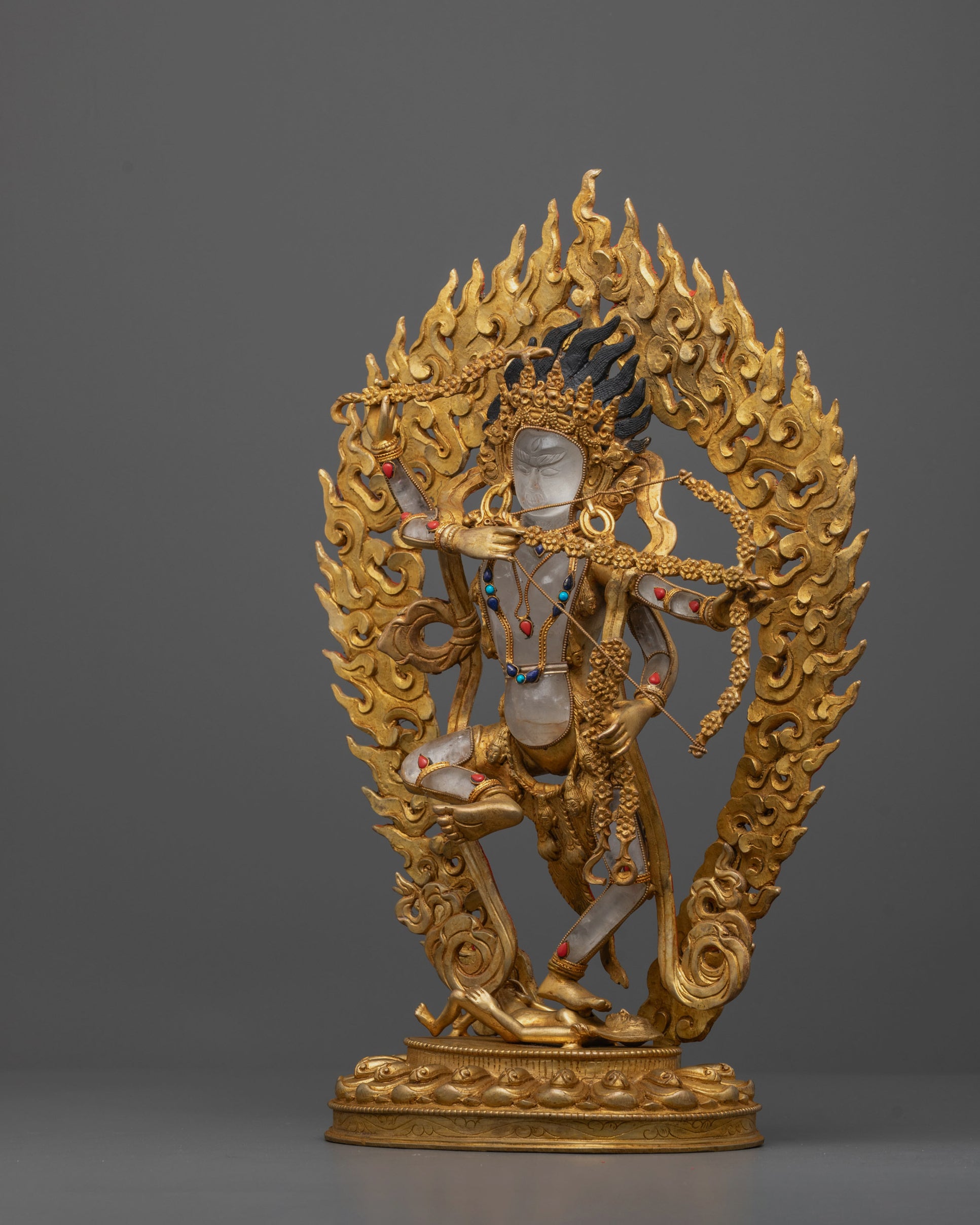 Buy Crystal Kurukulla Statue Online | Tantric Buddhist Deity