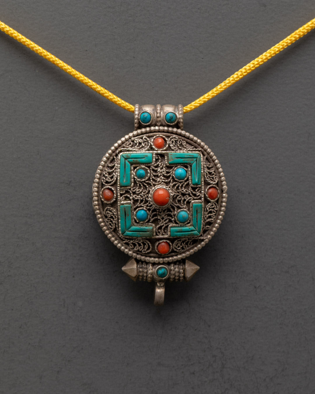 Beautiful Mandala Locket | Inspired by Tibetan Spiritual Traditions