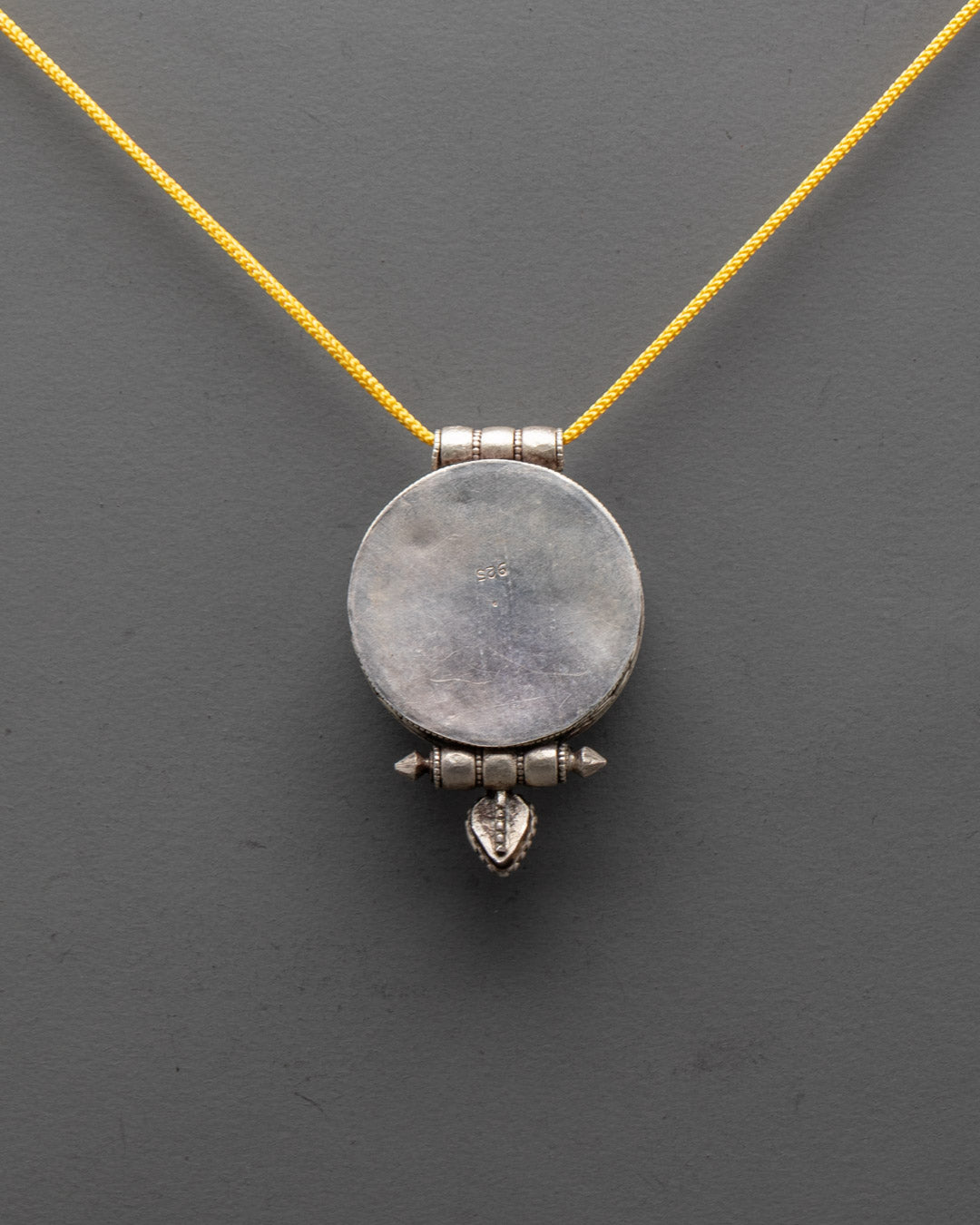 Treasure Vase Necklace | Hand-Carved Tibetan Locket